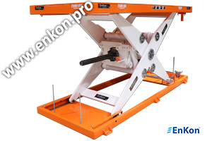 v1505-01-enkon-vertical-robot-ball-screw-scissor-lift-table-high-travel-pallet-conveyor