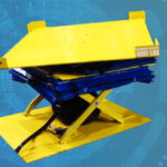 Herkules Pneumatic Scissor Lift Table with Tilt and Rotate