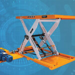 EnKon Belt-Drive Scissor Lifts Solve Excessive Downtime in Automotive Door Load & Unload Operation for a Robotic Weld Cell
