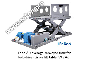 v1676-03-enkon-custom-belt-drive-scissor-lift-table-high-weight-capacity-roller-conveyor-transfer