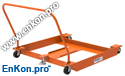 als_enkon_a_series_portable_caster_cart