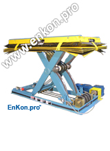 v0845_08_enkon_belt_drive_precision_scissor_lift_table_conveyor