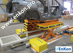 v0884_01_enkon_belt_drive_scissor_lift_table_automotive_assembly_line