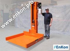 v1148_01_enkon_hydraulic_floor_level_post_lift_skid_positioner