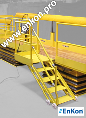 v1245_07_enkon_adjustable_worker_platform_diamond_plate_telescoping_stairs